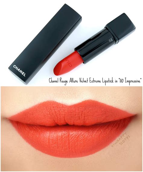 chanel lipstick 110 impressive|best chanel lipstick.